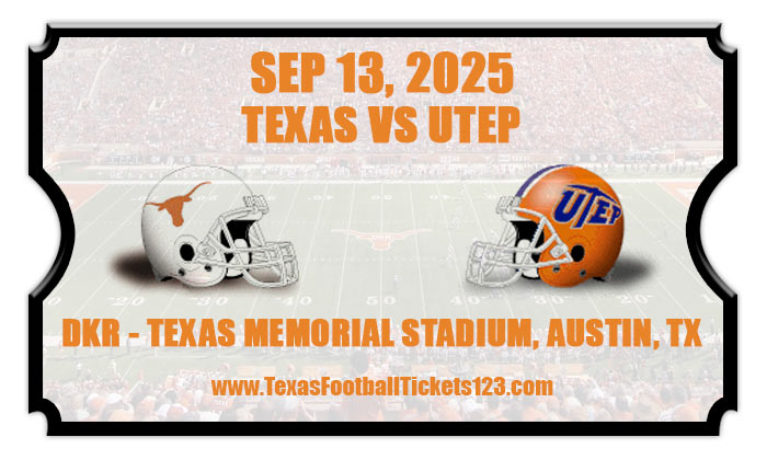 2025 Texas Vs Utep