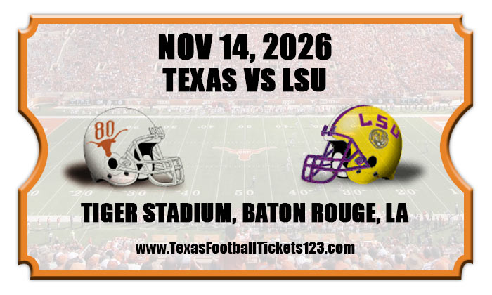 2026 Texas Vs Lsu
