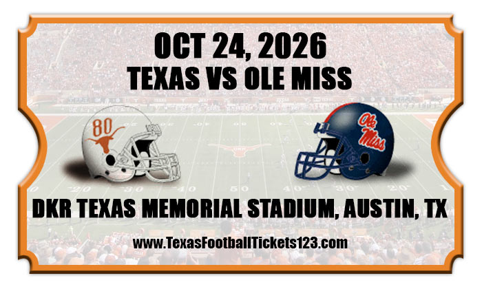 2026 Texas Vs Ole Miss