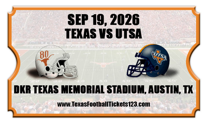 2026 Texas Vs Utsa